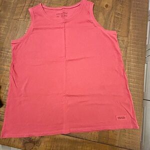 Life Is Good Red and Gray Tank Tops for Women, XL, brand new